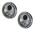 Headlamp 7" LED Chrome (pair) with Indicator - LHD - LL1906IND - Wipac